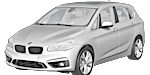 BMW F45 U3687 Fault Code